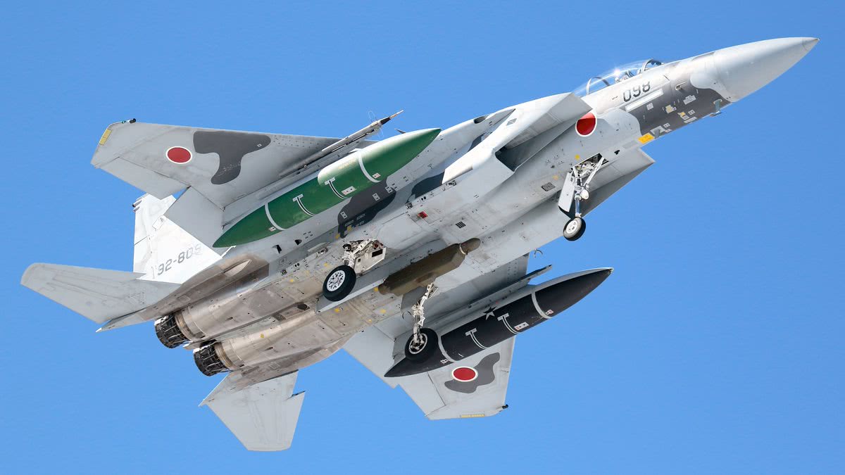 日本空自假想敵中隊f-15dj戰機再次標新立異 奇葩塗裝辣眼睛|奇葩|塗