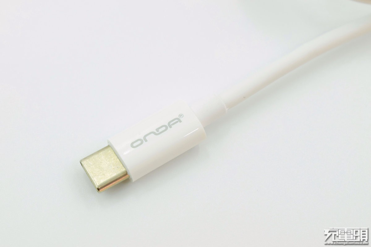 昂达xc18 双头type-c充电数据线简测