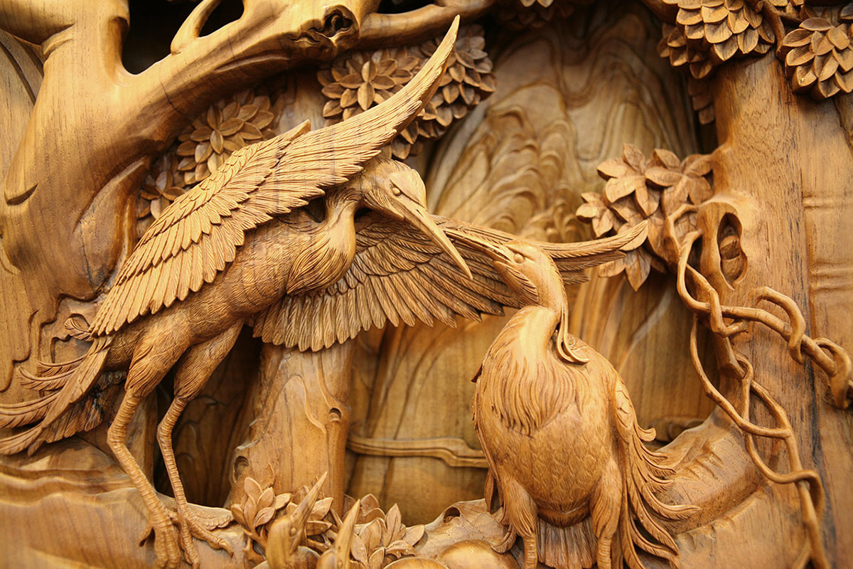 中国动物木雕精华鉴赏 传统木雕 手工经典