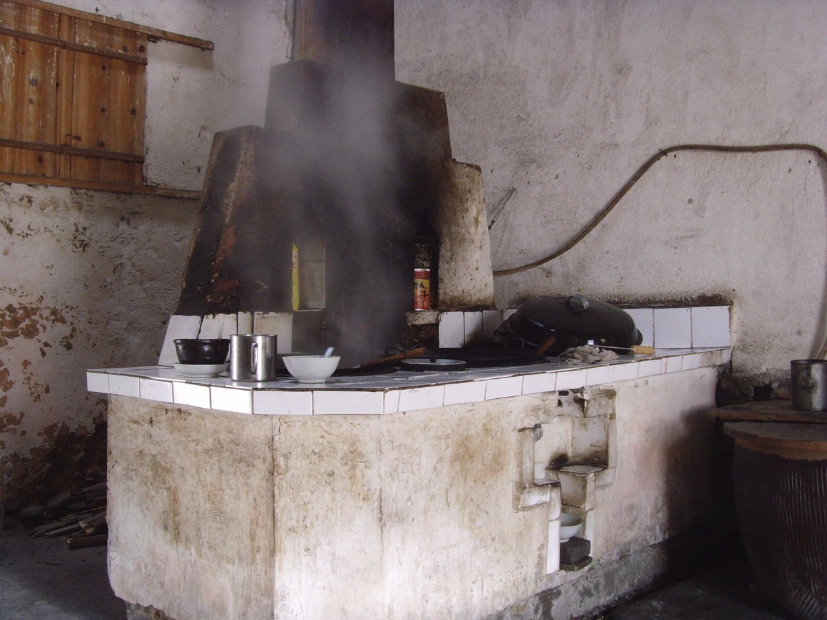 不锈钢家用移动柴火灶厨房设备农村大锅灶双锅节能实用多规格灶台-阿里巴巴