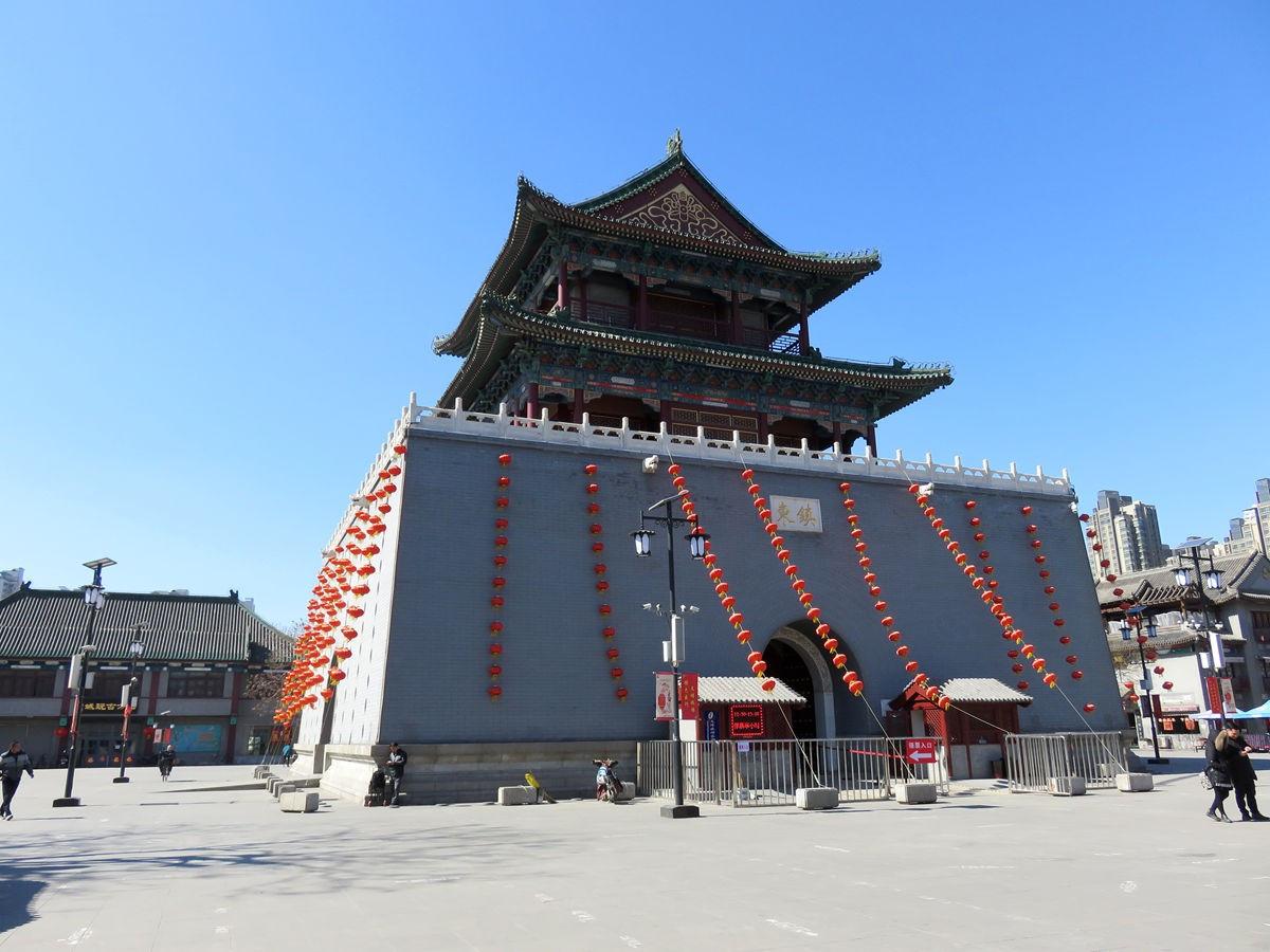 悬挂3000斤巨钟的鼓楼, 号称天津三宝之首, 门票0元少有人去