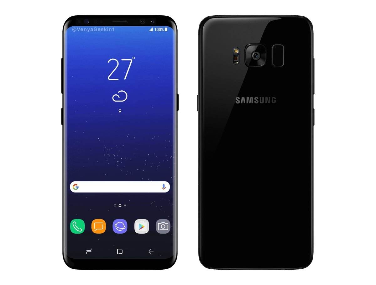 三星s9系列最新正面照曝光说好的最美安卓旗舰呢