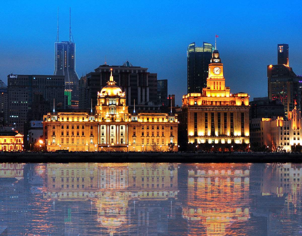 上海海关大钟楼90岁啦曾是亚洲第一