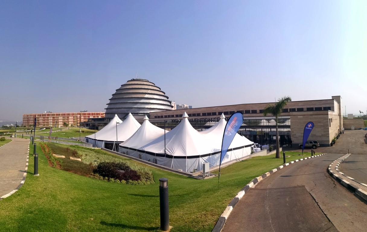 基加利会议中心卢旺达的地标建筑,常举办各大国际会议.