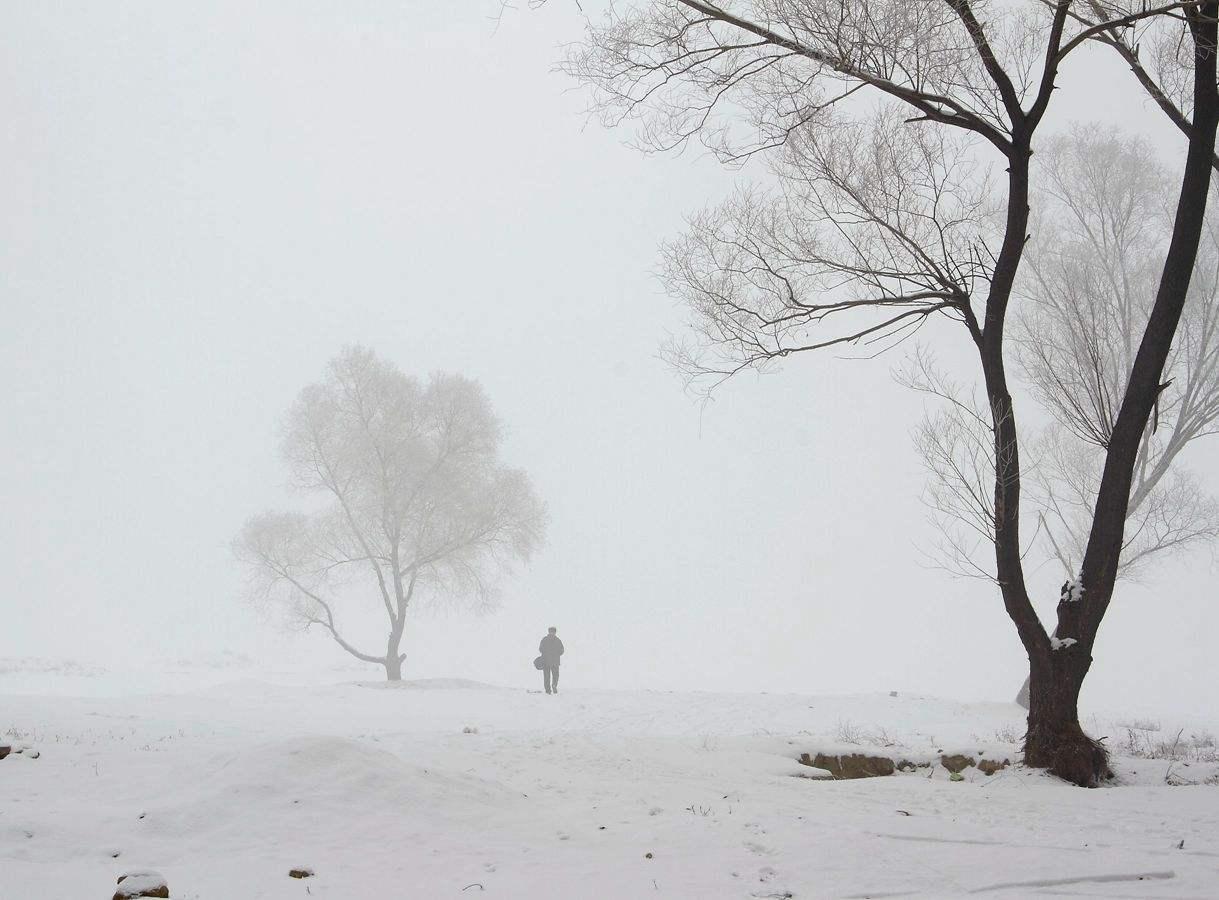 白雾, 让冬天的夜晚愈发宁静