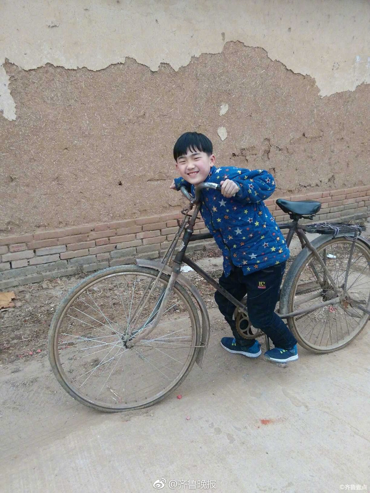 骑上父亲当年的大金鹿引回忆杀!