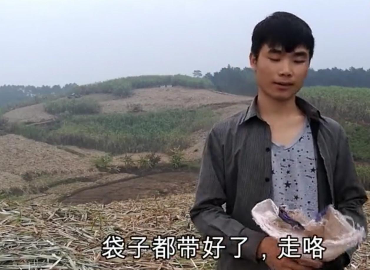 农村小伙在田地里放了7个夹子想捕一些野味, 第二天一看让他兴奋!