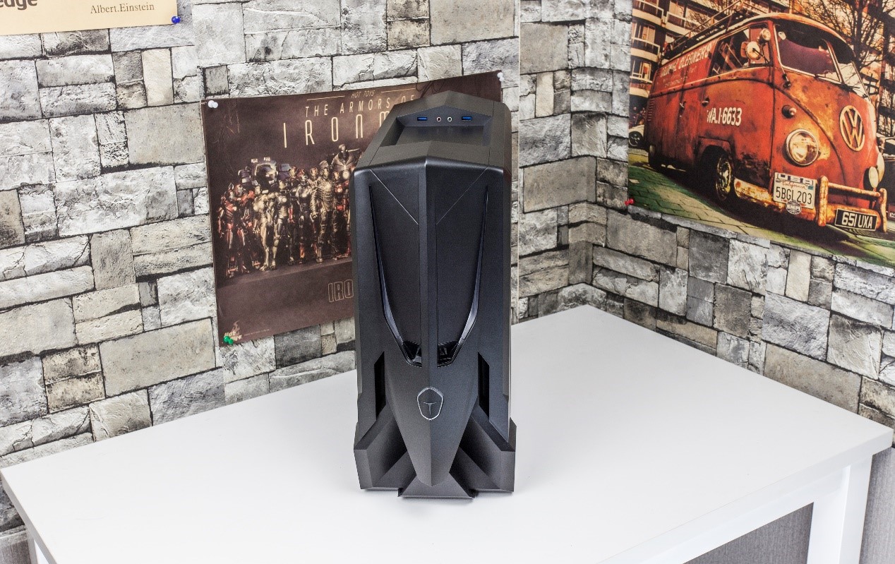 雷神游戏台式主机:911黑武士a56开箱图赏