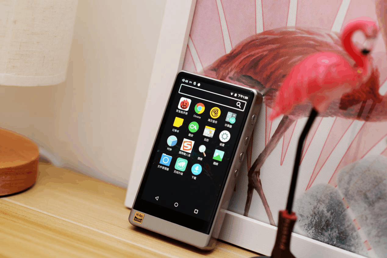 性能与颜值兼具, 能带你走进美妙的音乐世界的播放器——海贝r6