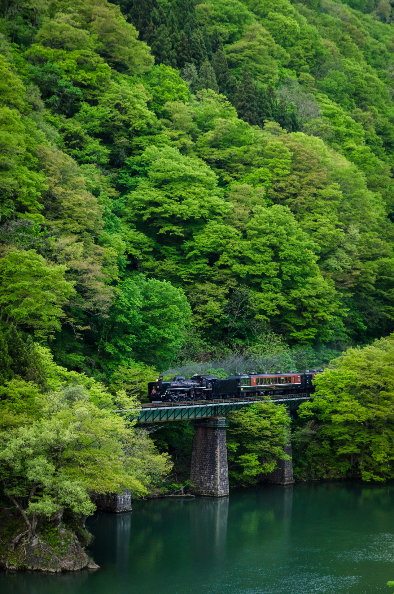 日本铁路线风景欣赏,磐越西线