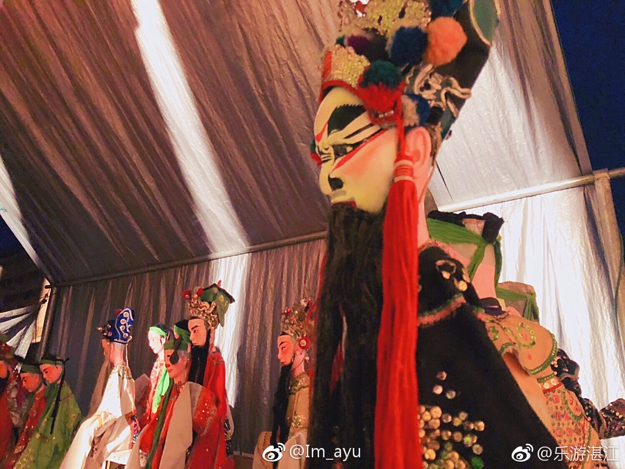 湛江木偶戏:穿越一段旧时光,张灯结彩,送神演戏