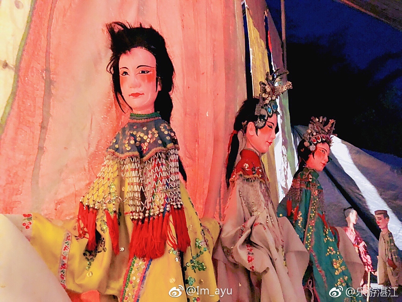 湛江木偶戏:穿越一段旧时光,张灯结彩,送神演戏