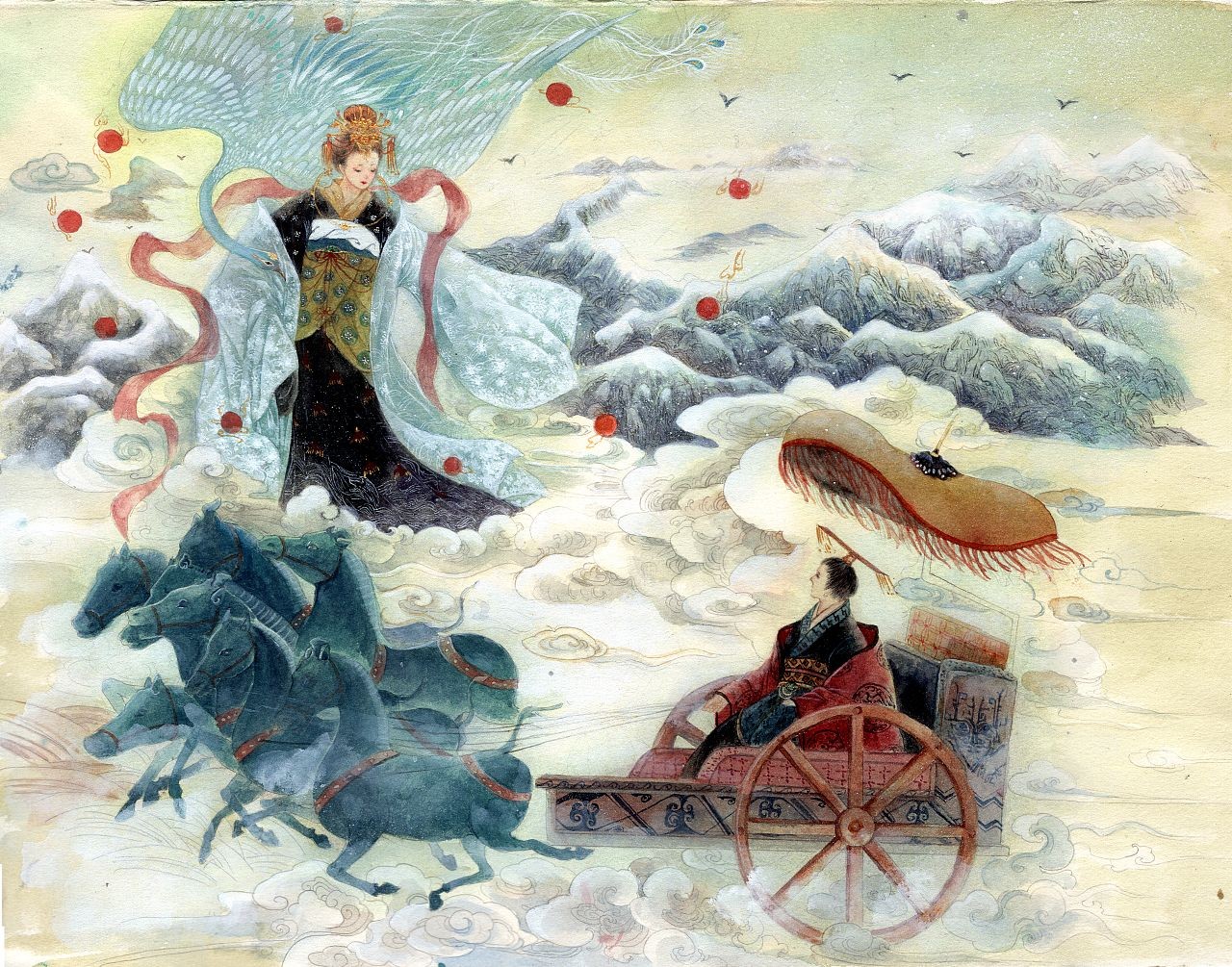 周穆王和西王母之间的神话爱情