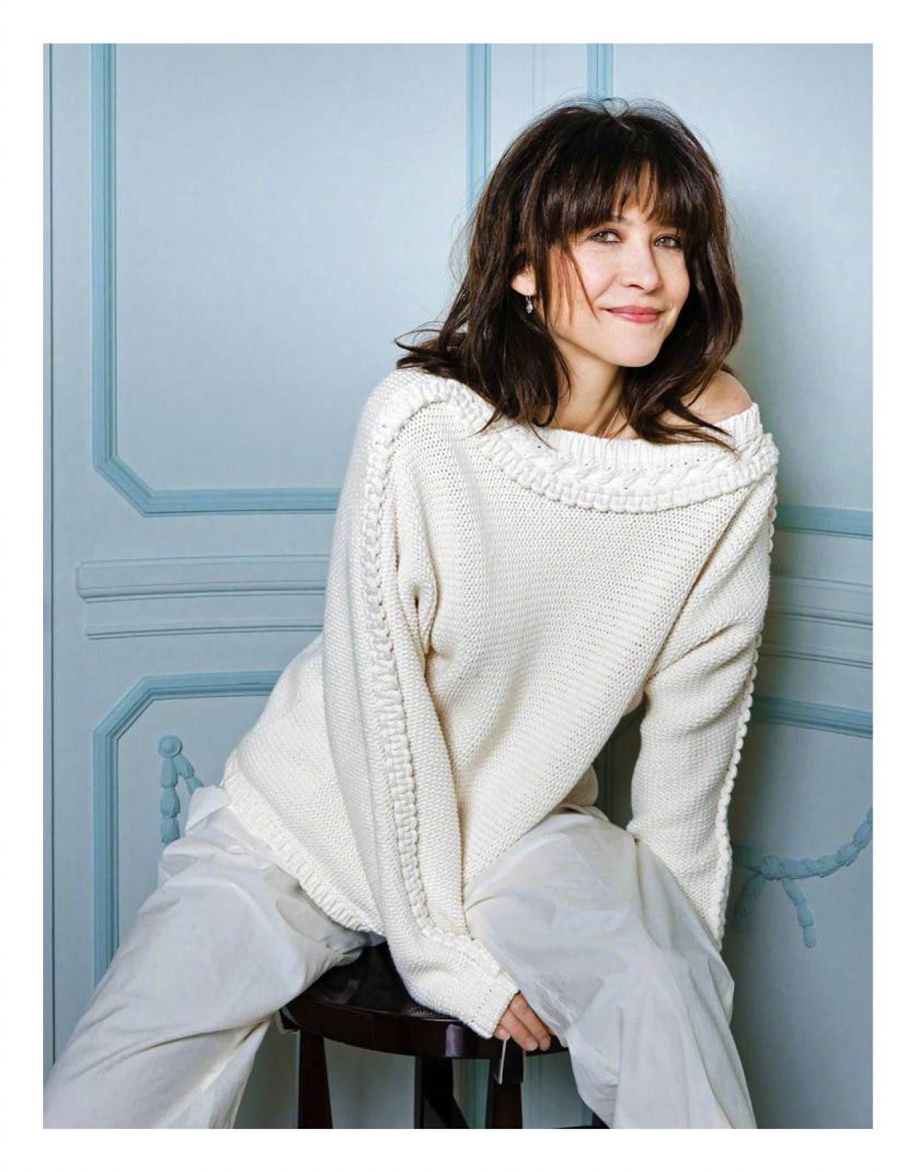 苏菲玛索sophiemarceaumadamefigaro2018年2月号
