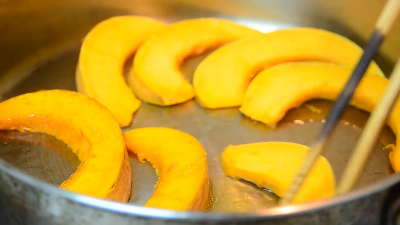 香煎南瓜,颜值与营养兼备的美食