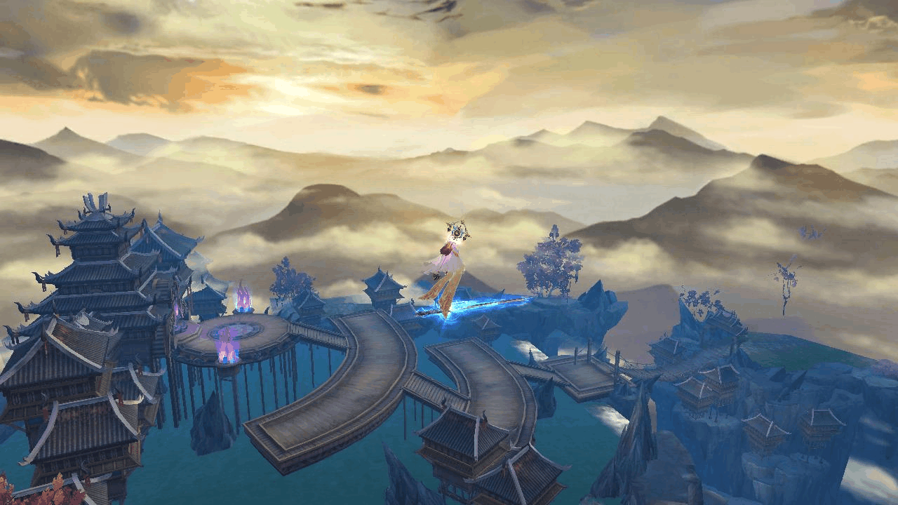 手游诛仙, 那下被忽视的美景!