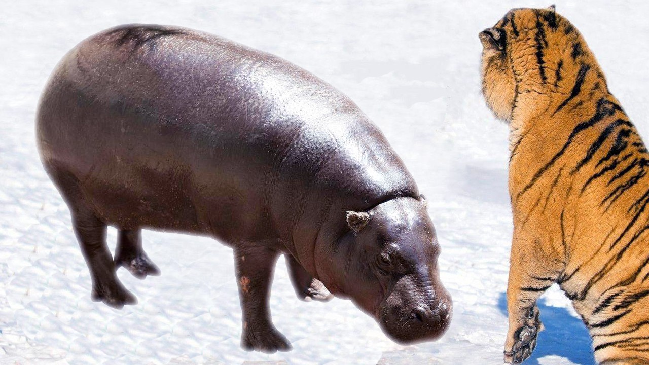 狮子对河马一点办法都没有?如果换成老虎来又会怎样呢?