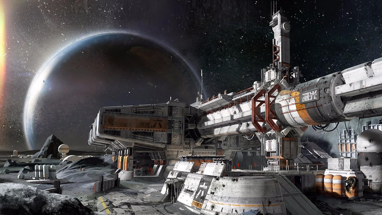 日本和美国先后放弃在月球上建立基地 我.