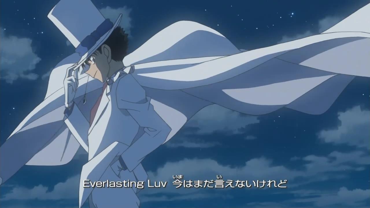 第十位,怪盗基德,出自《名侦探柯南》.