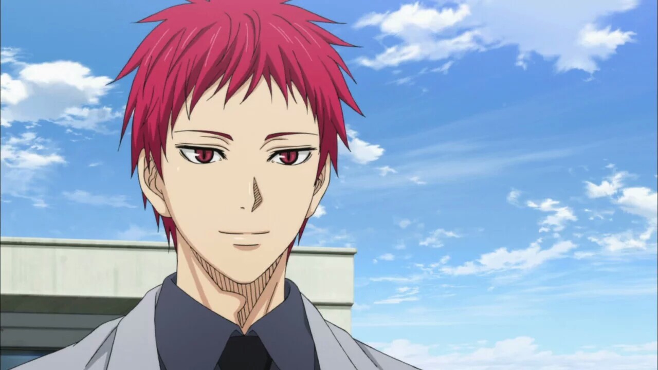 赤司是洛山高校篮球部队长,他有两种人格,一种平易近人,一种沉着冷静