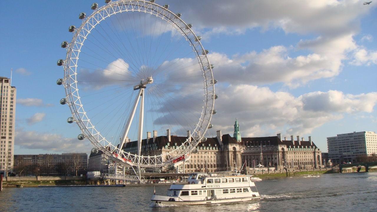 世界最大的摩天轮 上去就头晕目眩颤抖下不来