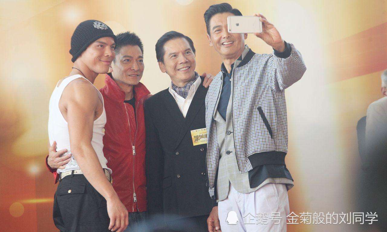 发哥跟谁合影都像大哥,包括跟刘德华张国荣合影