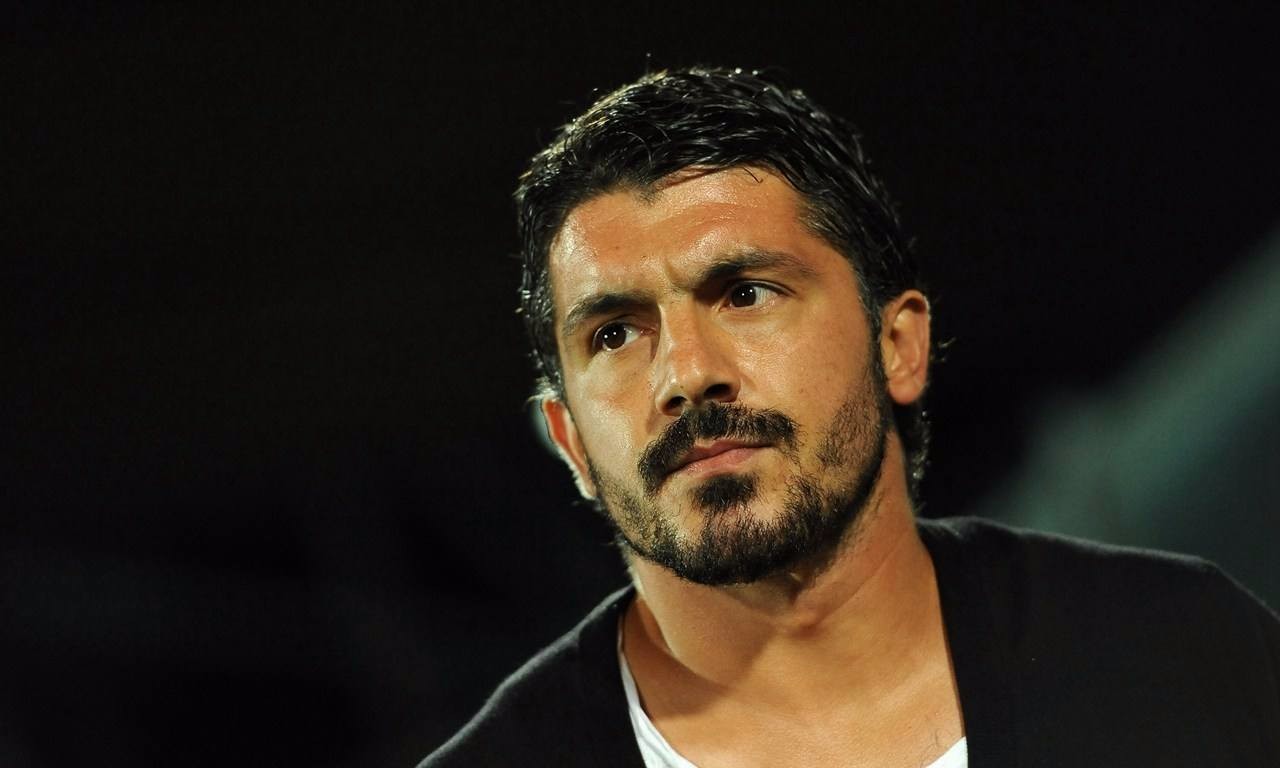 关于主教练加图索,尽管在接任之后一直传闻米兰将只将其作为过渡教练