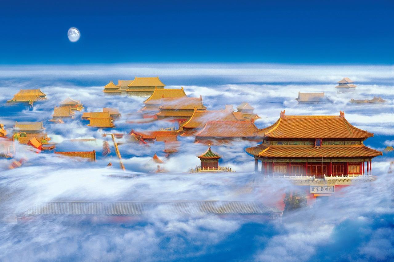 中国神话中的天庭,到底是在地球内,还是地球外?