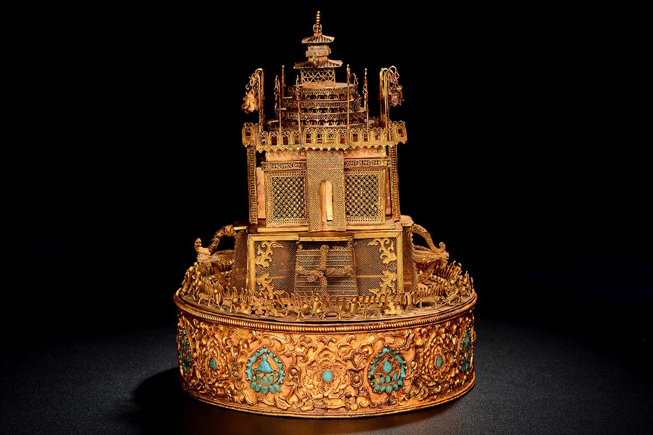 宏伟的皇家气度:清代宫廷坛城赏析|藏传佛教|大昭寺|宫廷_新浪网