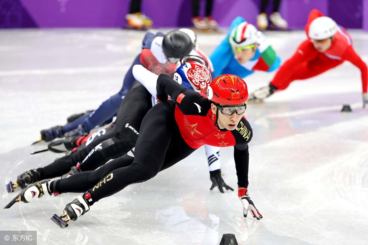 冬奥会 冰滑 武大靖好样的!继续加油!