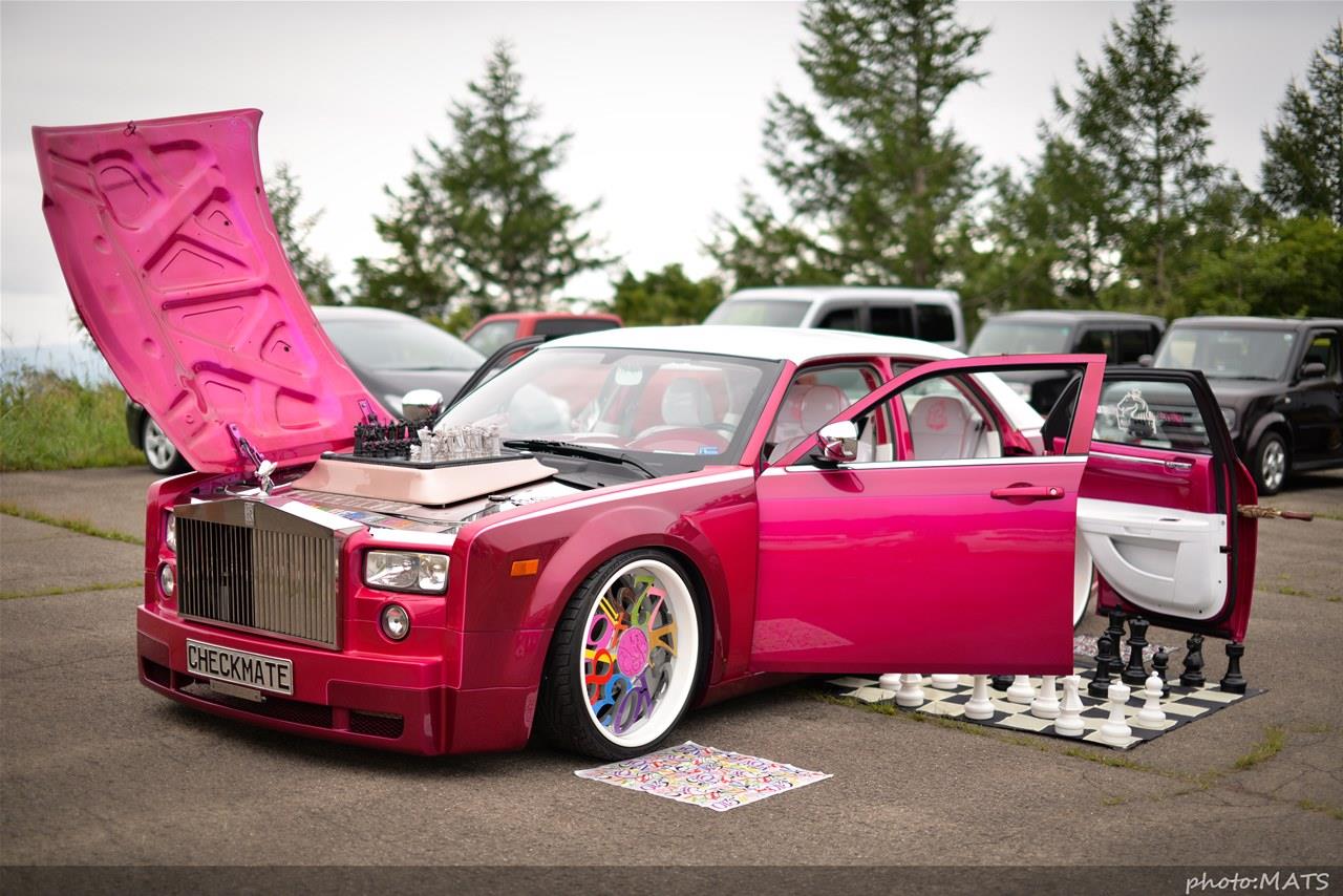 花7万多买辆二手车,爆改成劳斯莱斯幻影之后简直太风骚了!