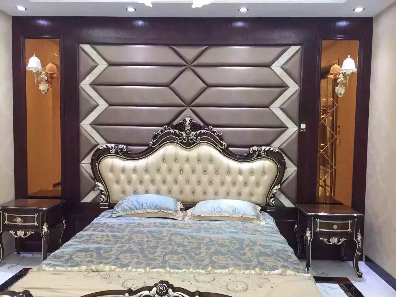 床头拉扣软包,欧式高端的代表