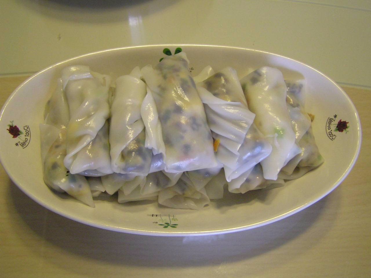 除了大家常见的米粉类型,广西还有一种米粉,称之为卷筒粉