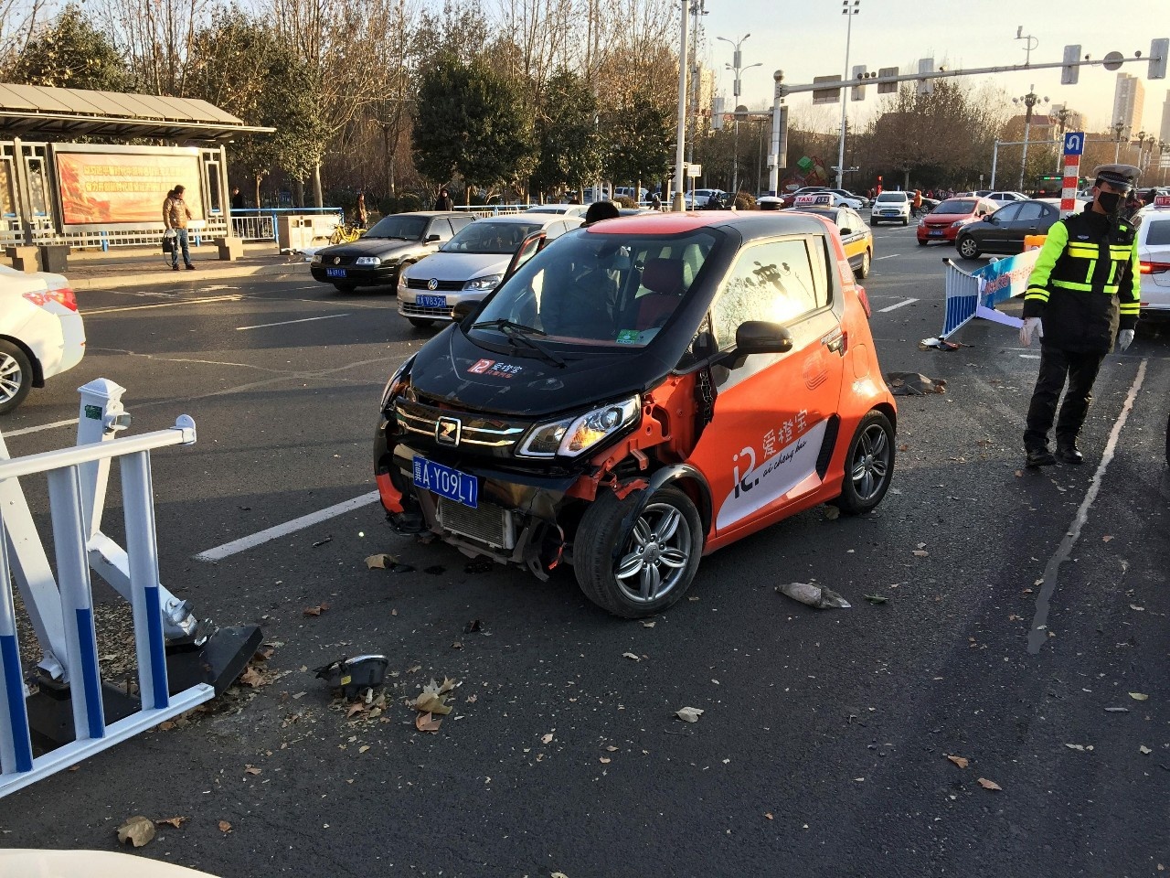 砰!石家莊共享汽車