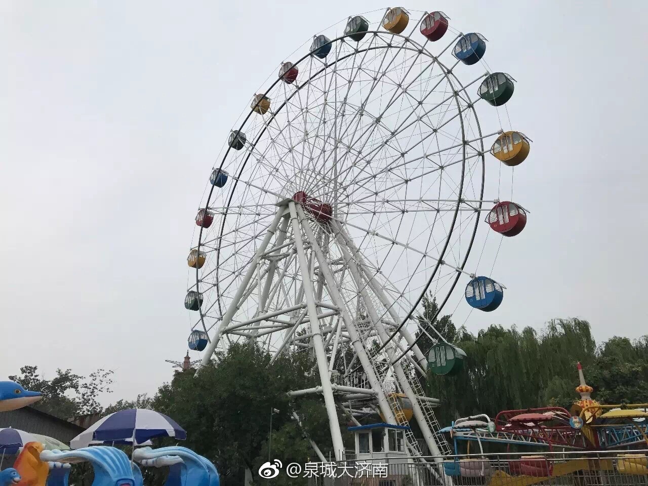 不舍,济南最知名摩天轮或将被拆除|摩天轮|济南|泉城公园_新浪新闻