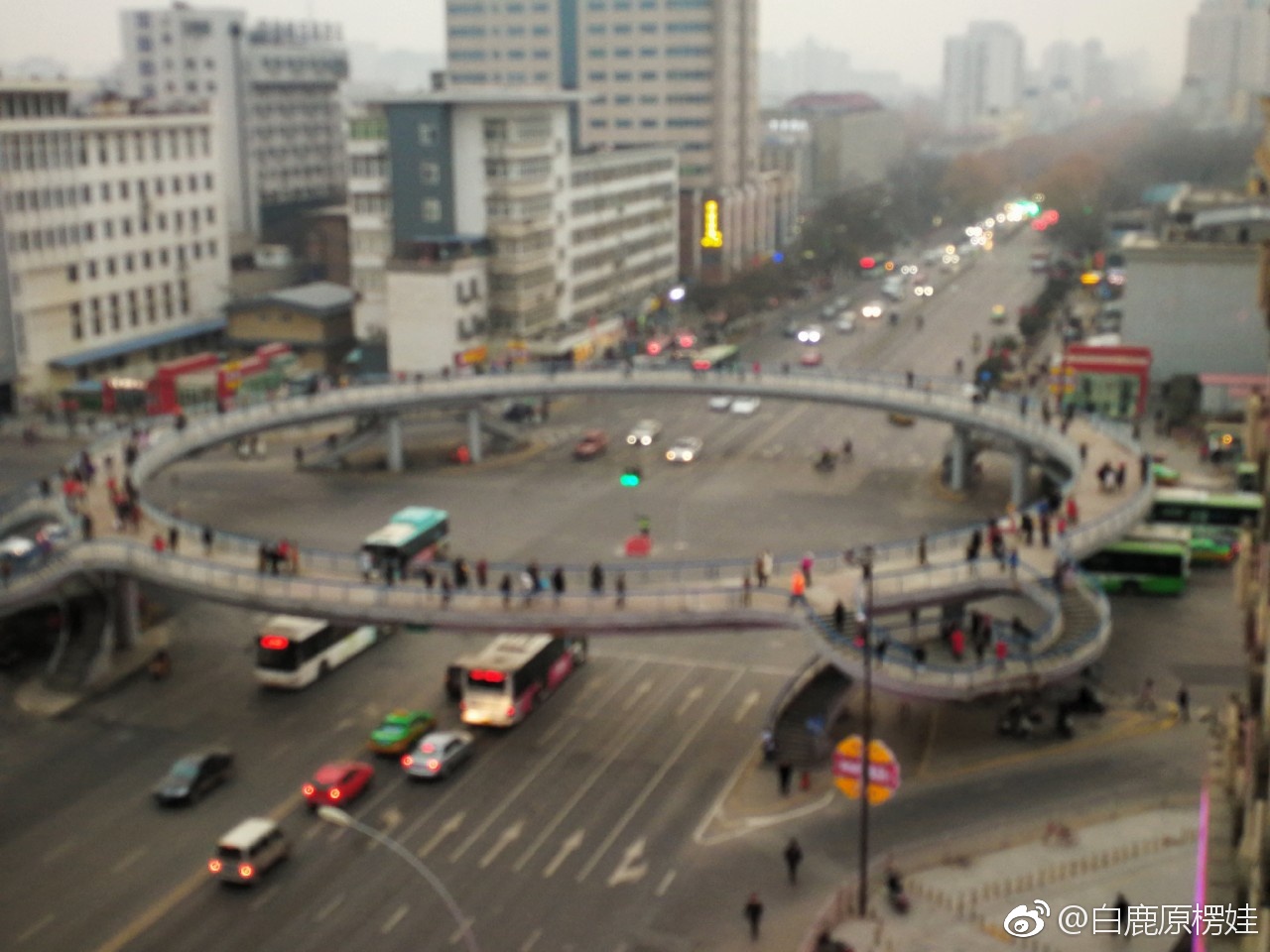 即将消失的五路口天桥|天桥|路口_新浪新闻