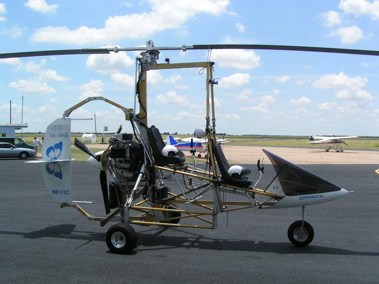 厉害了旋翼机半空停车依旧可以安全降落