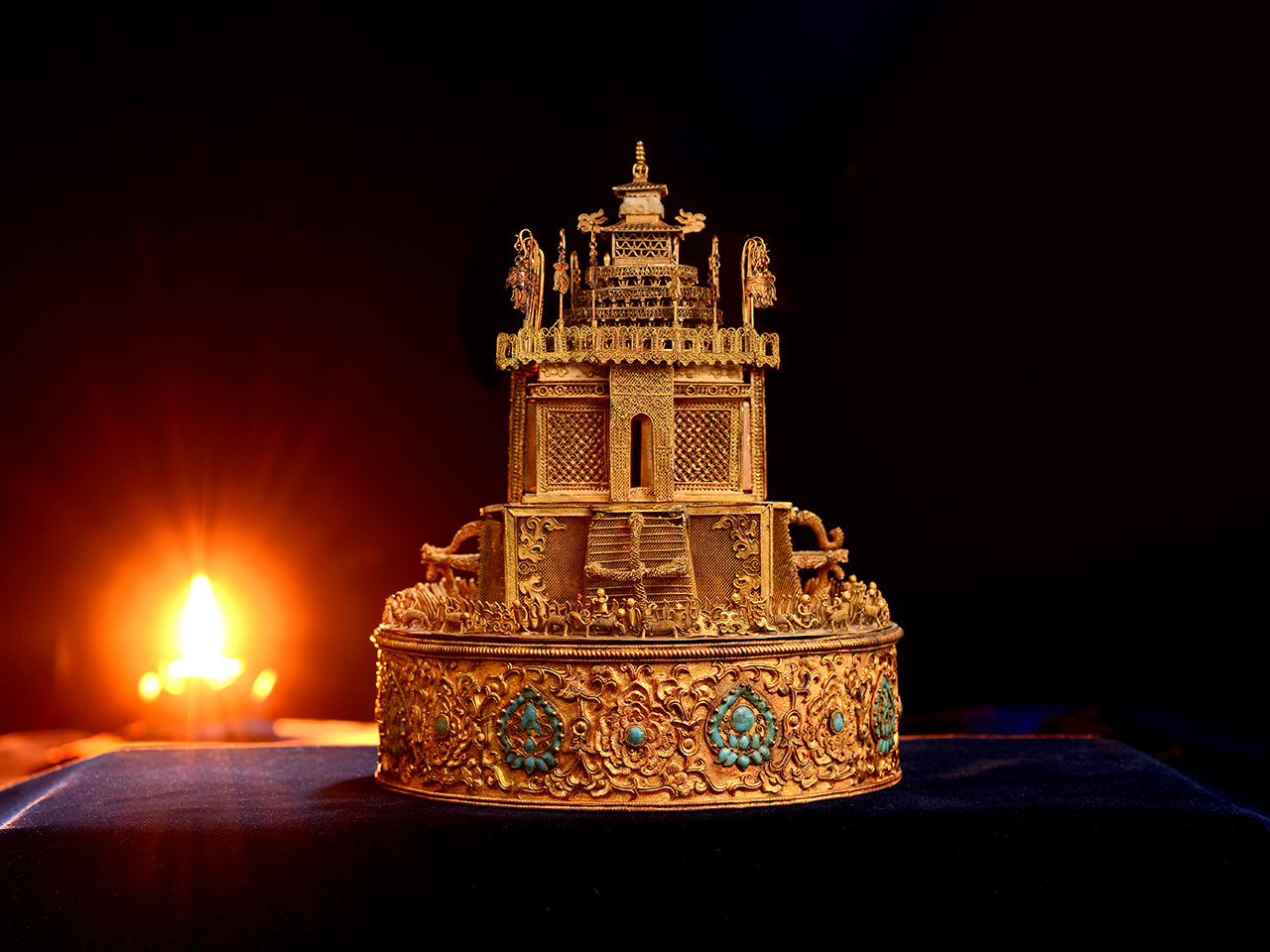 宏伟的皇家气度:清代宫廷坛城赏析