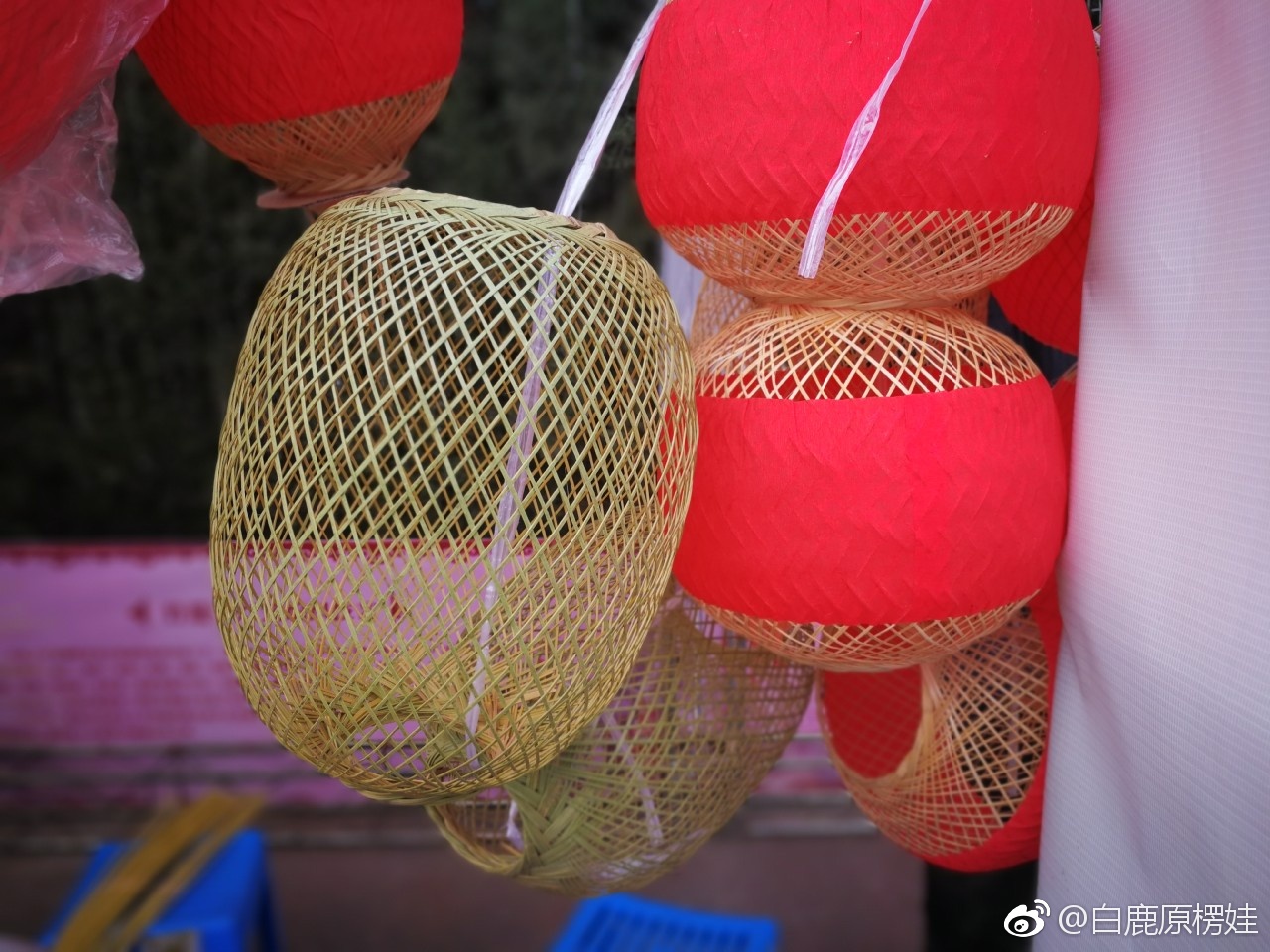 西安世园会新春庙会非物质文化遗产,白鹿原火葫芦灯笼