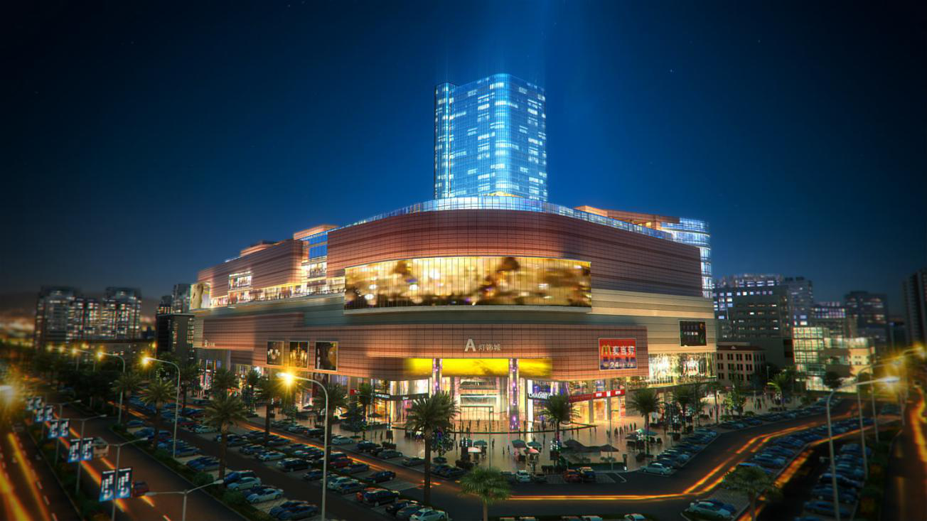 中山古镇的4a级旅游景区居然是一家灯饰卖场