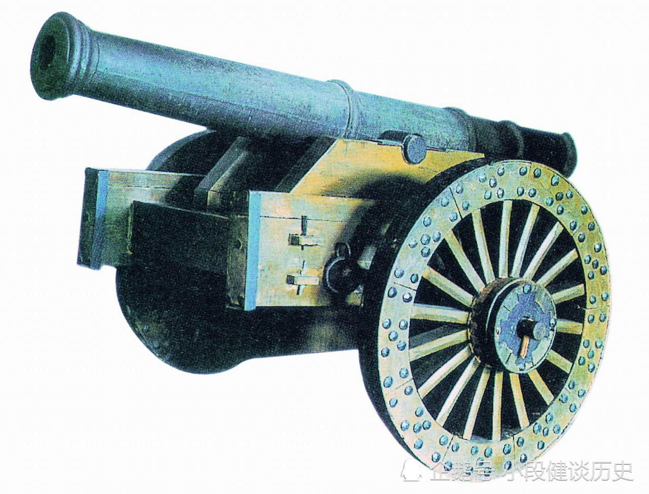 曾有网友说:清朝就会弓刀长矛