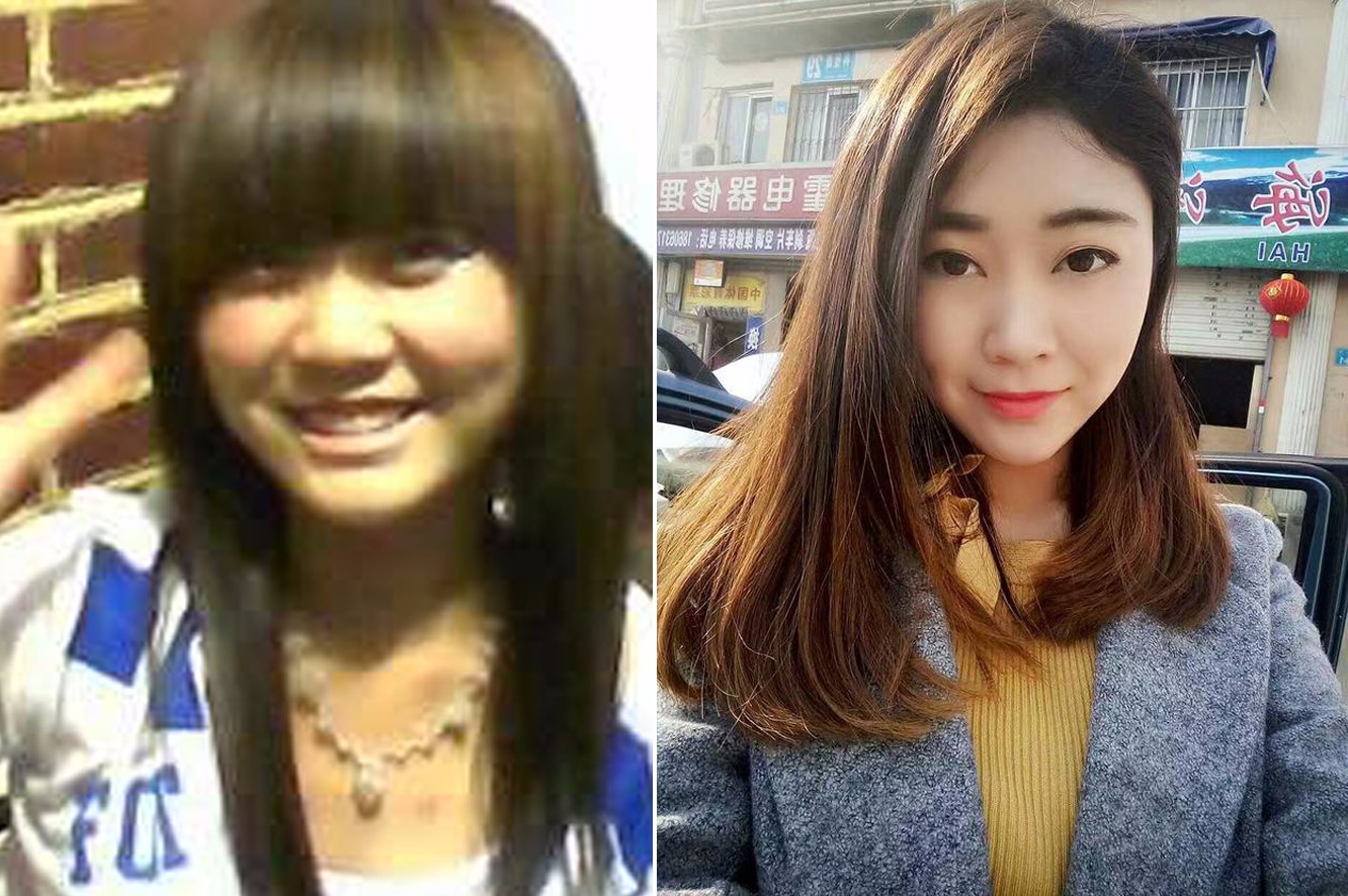 女生节网友晒对比照片:真是女大十八变 !