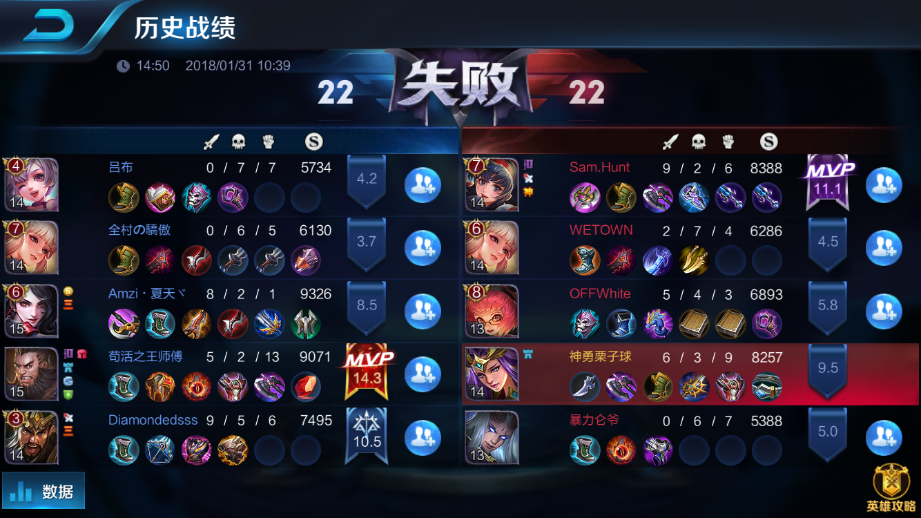 王者荣耀:为啥排位总是失败?天美匹配不背锅,最大原因有2点