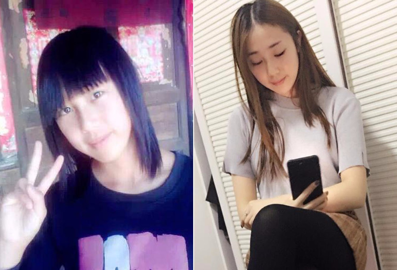 女生节网友晒对比照片:真是女大十八变 !