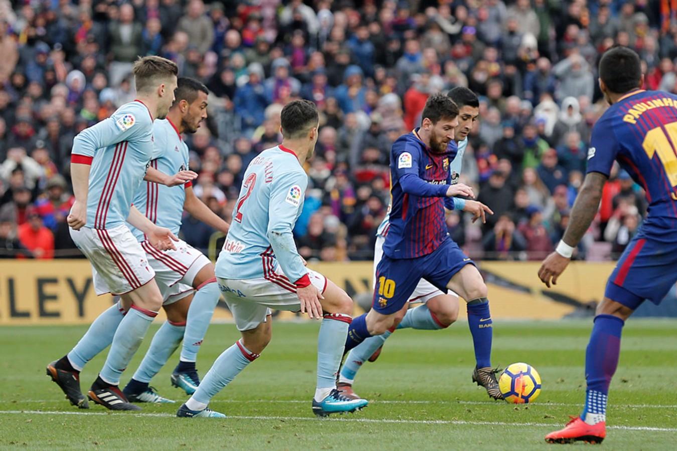 梅西:过人有那么费劲吗?会转圈就行了