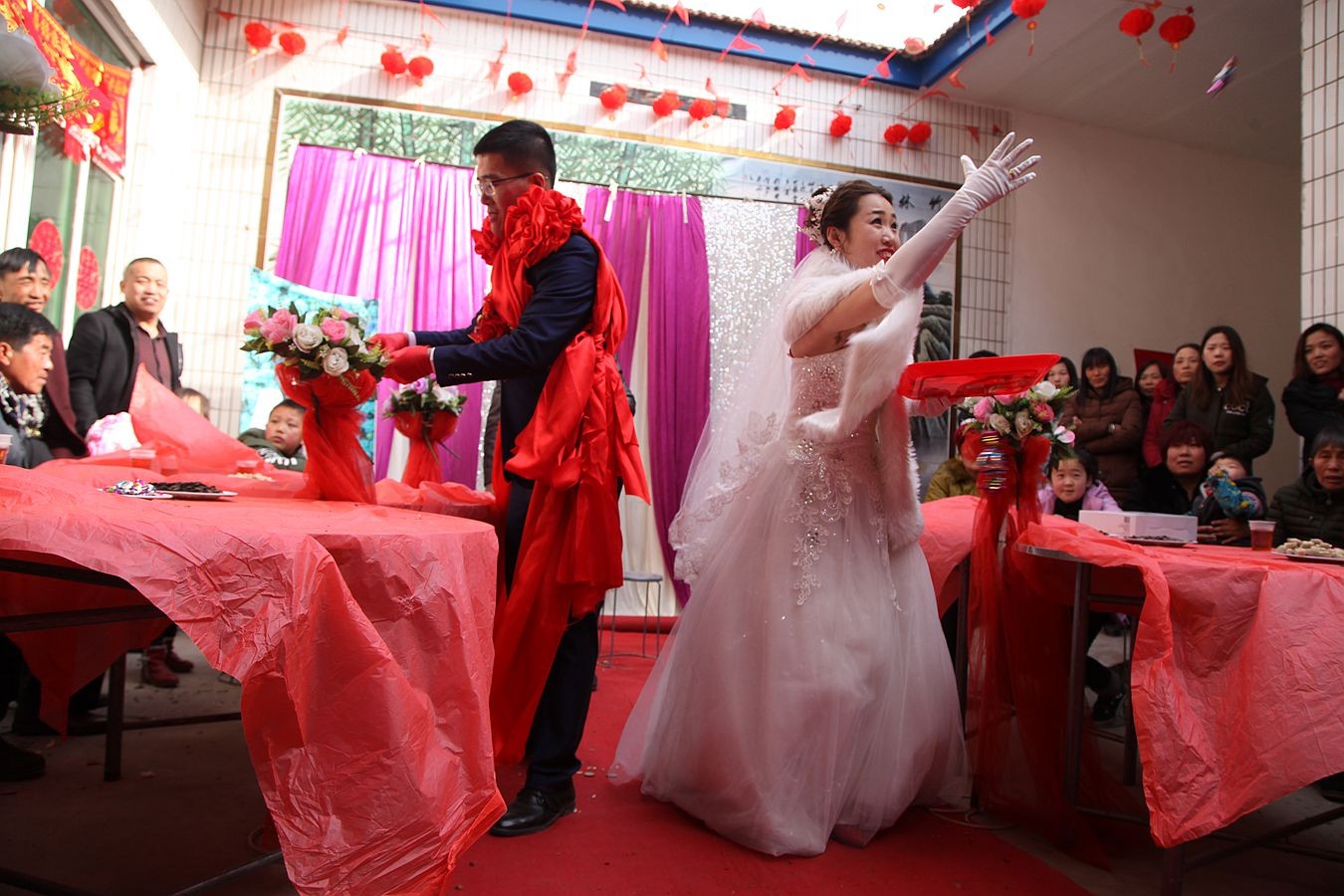 山西原平结婚风俗图片
