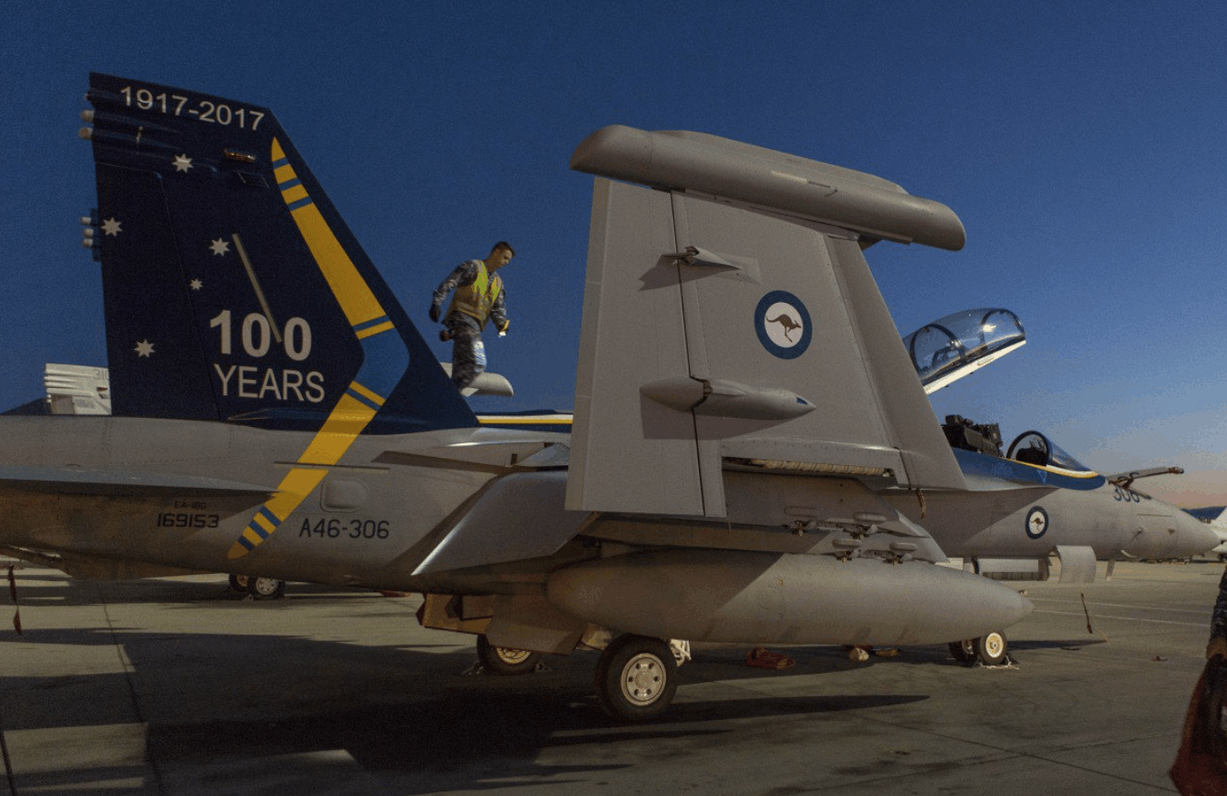 其实ea-18g电子战机是一款非常强大的战斗机,因为它不仅可以进行电子