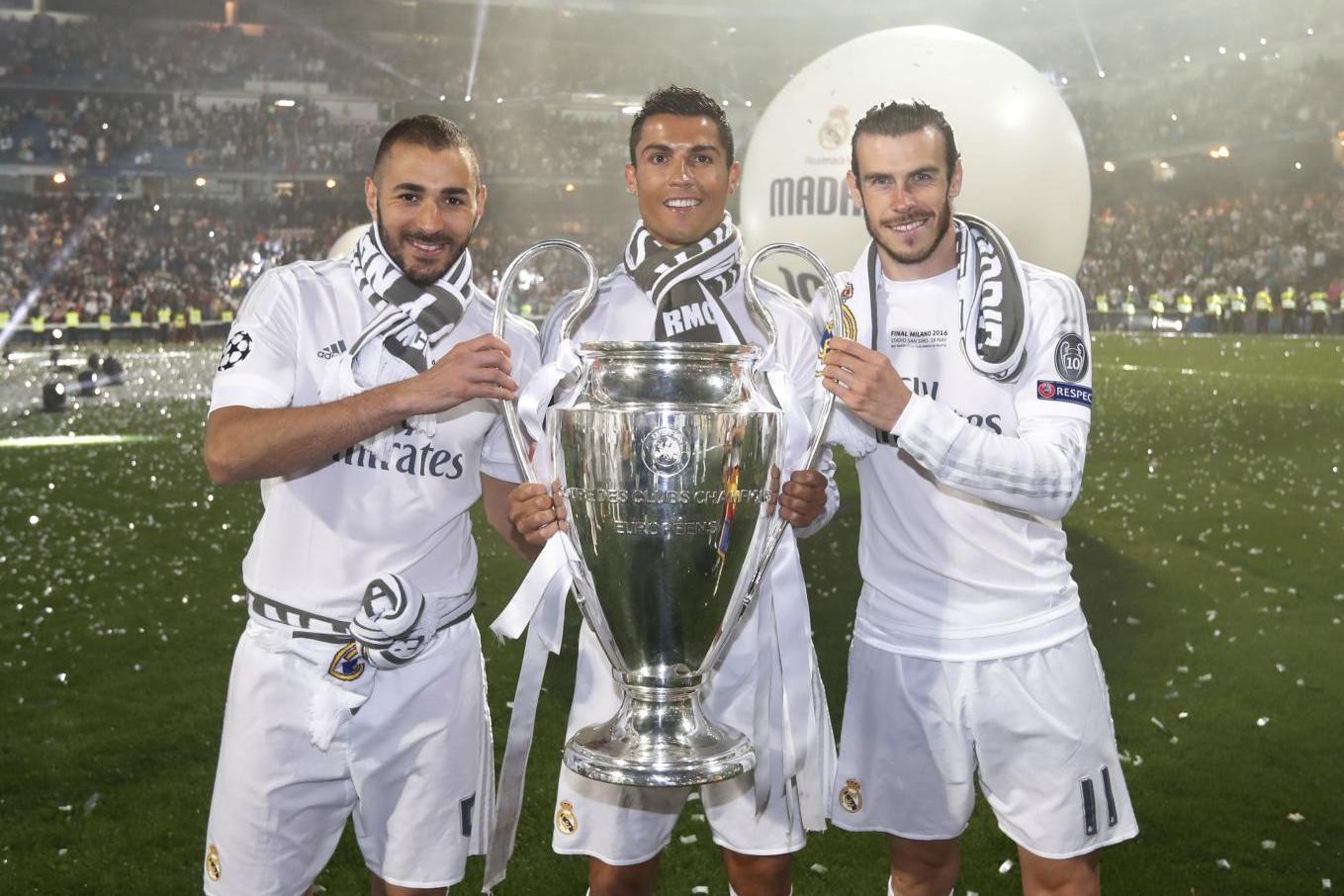 皇马bbc重聚,c罗有足够底气抗衡梅西