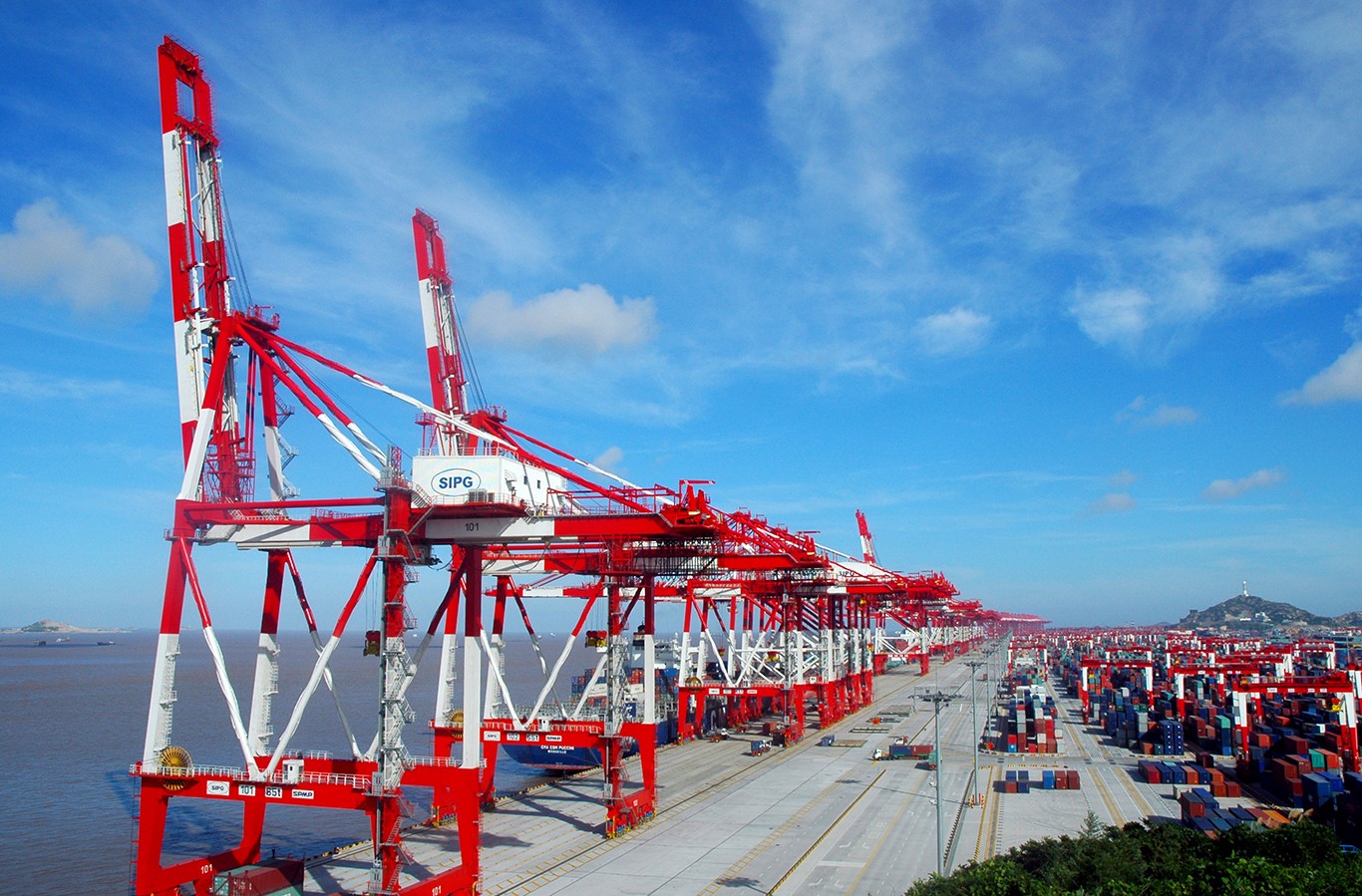 世界第一大港--洋山港