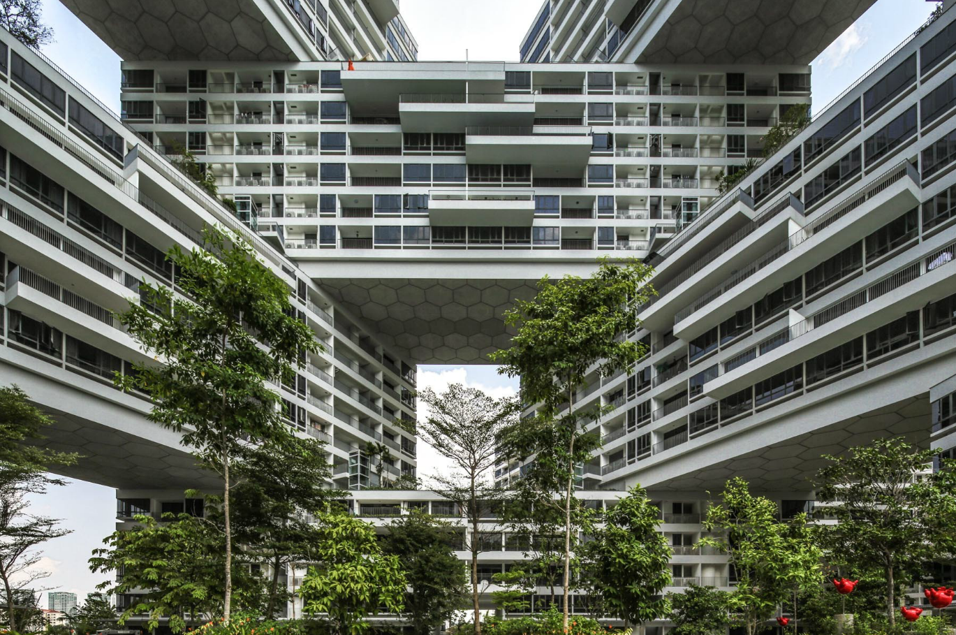 不规则堆叠的31块砖类似于积木块曾被评为年度最佳世界建筑